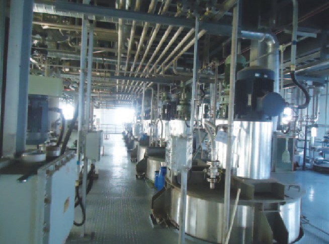Coating production workshop
