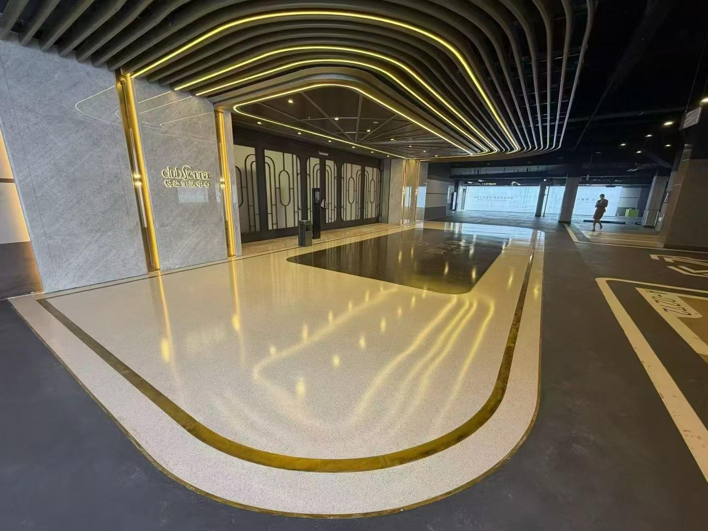 Epoxy terrazzo