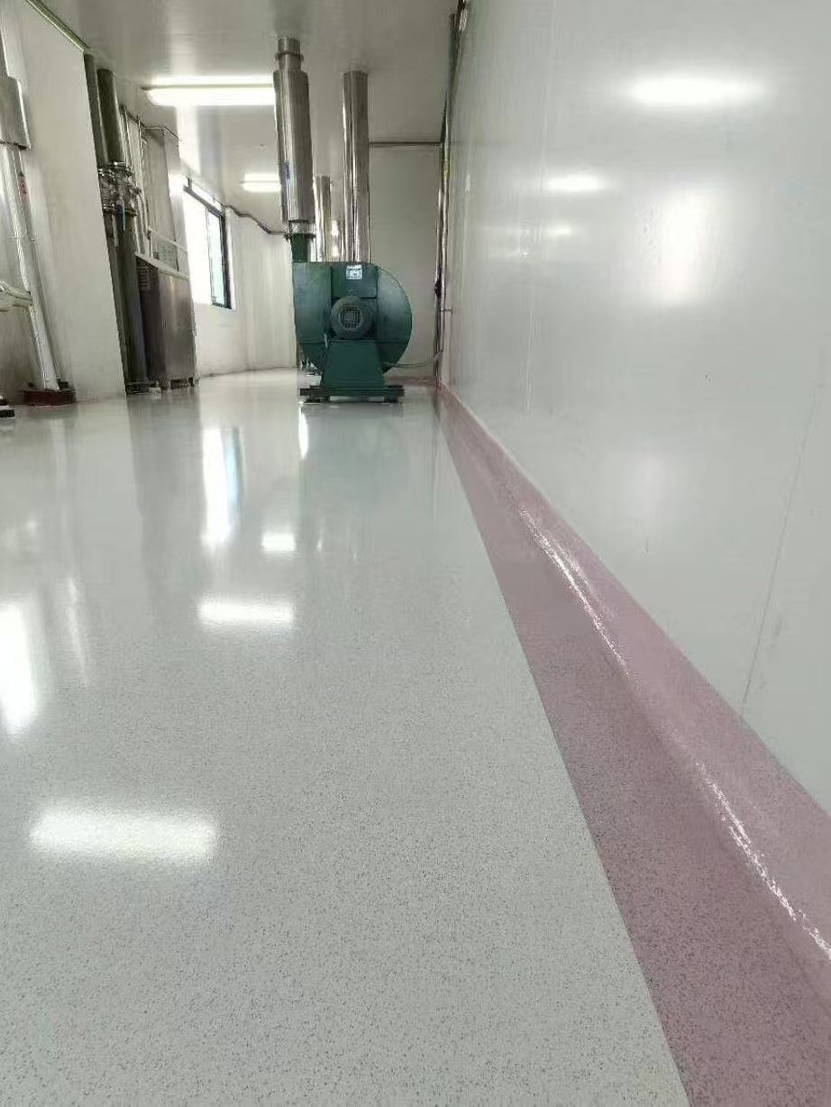 Floating-sand epoxy self-levelling