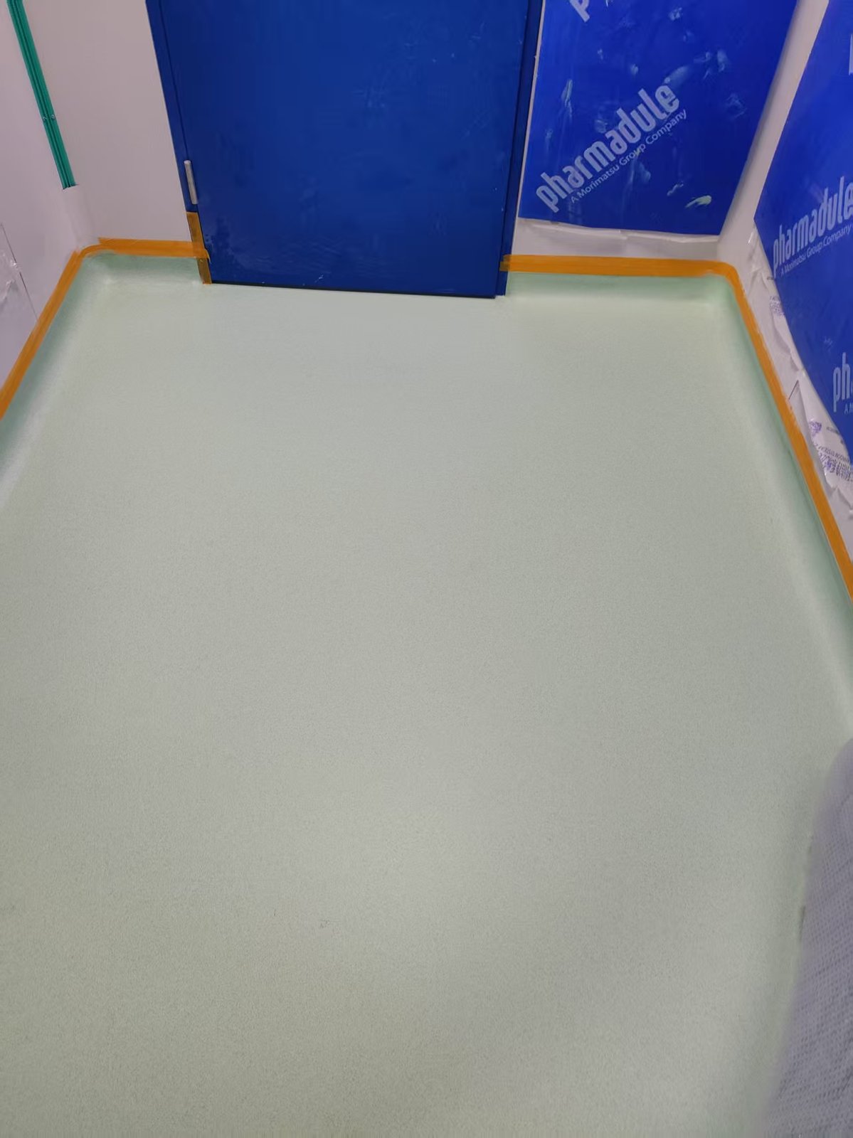 Floating-sand epoxy self-levelling