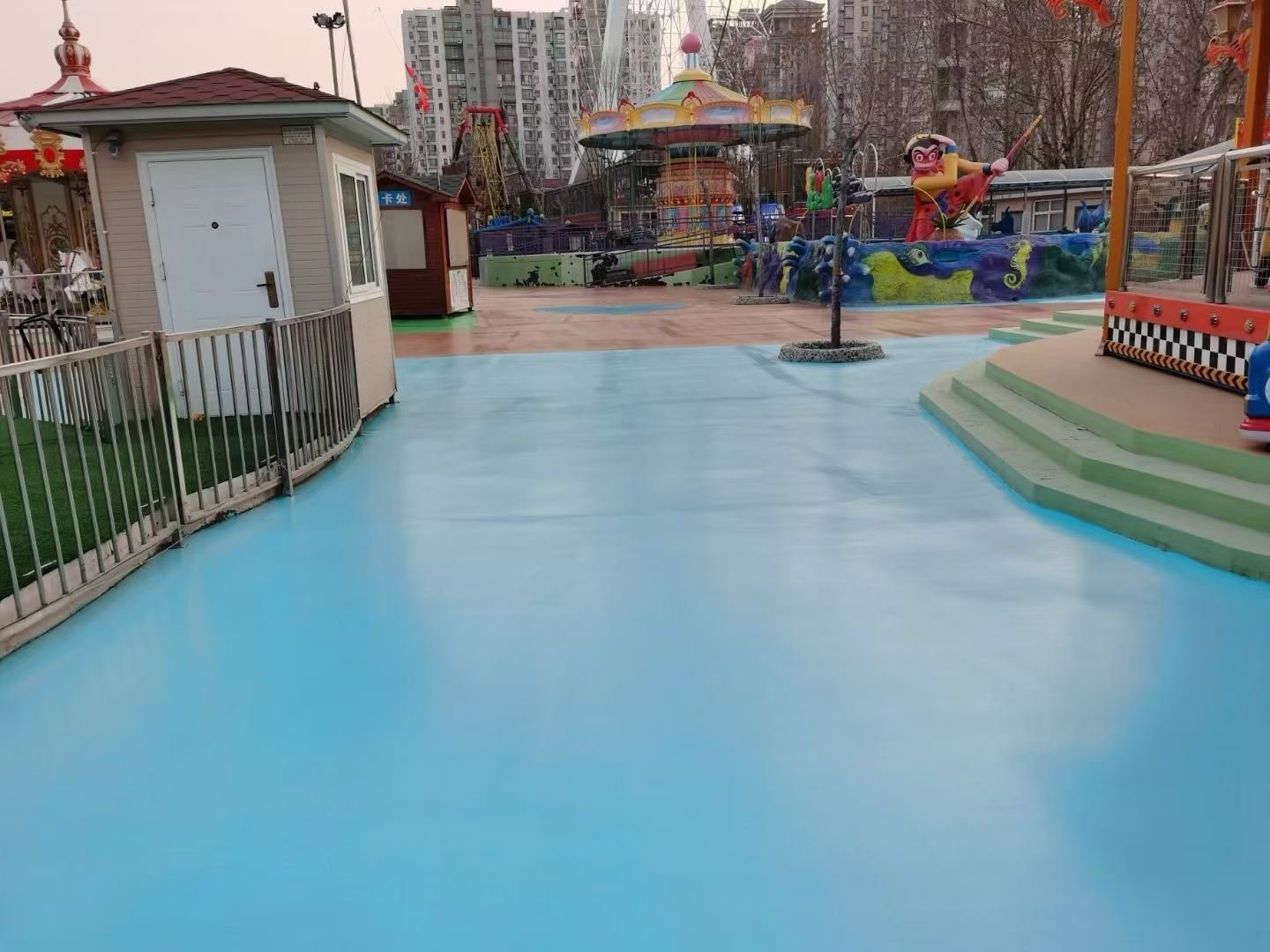 Outdoor multi-purpose surfaces