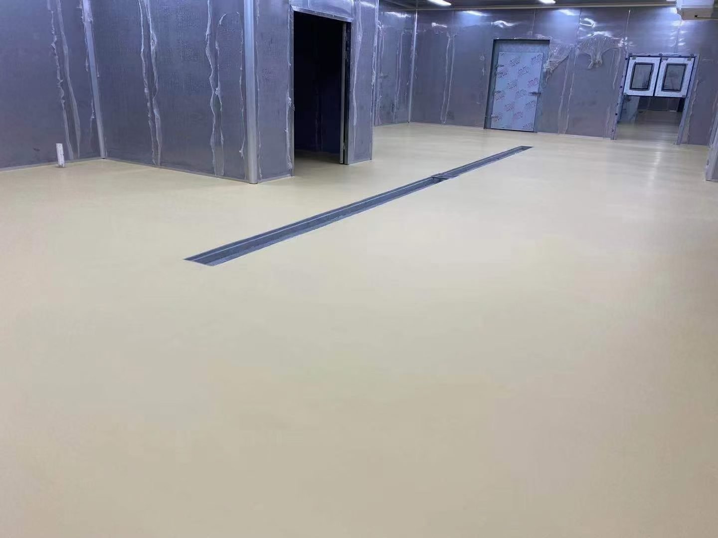 Waterborne polyurethane mortar