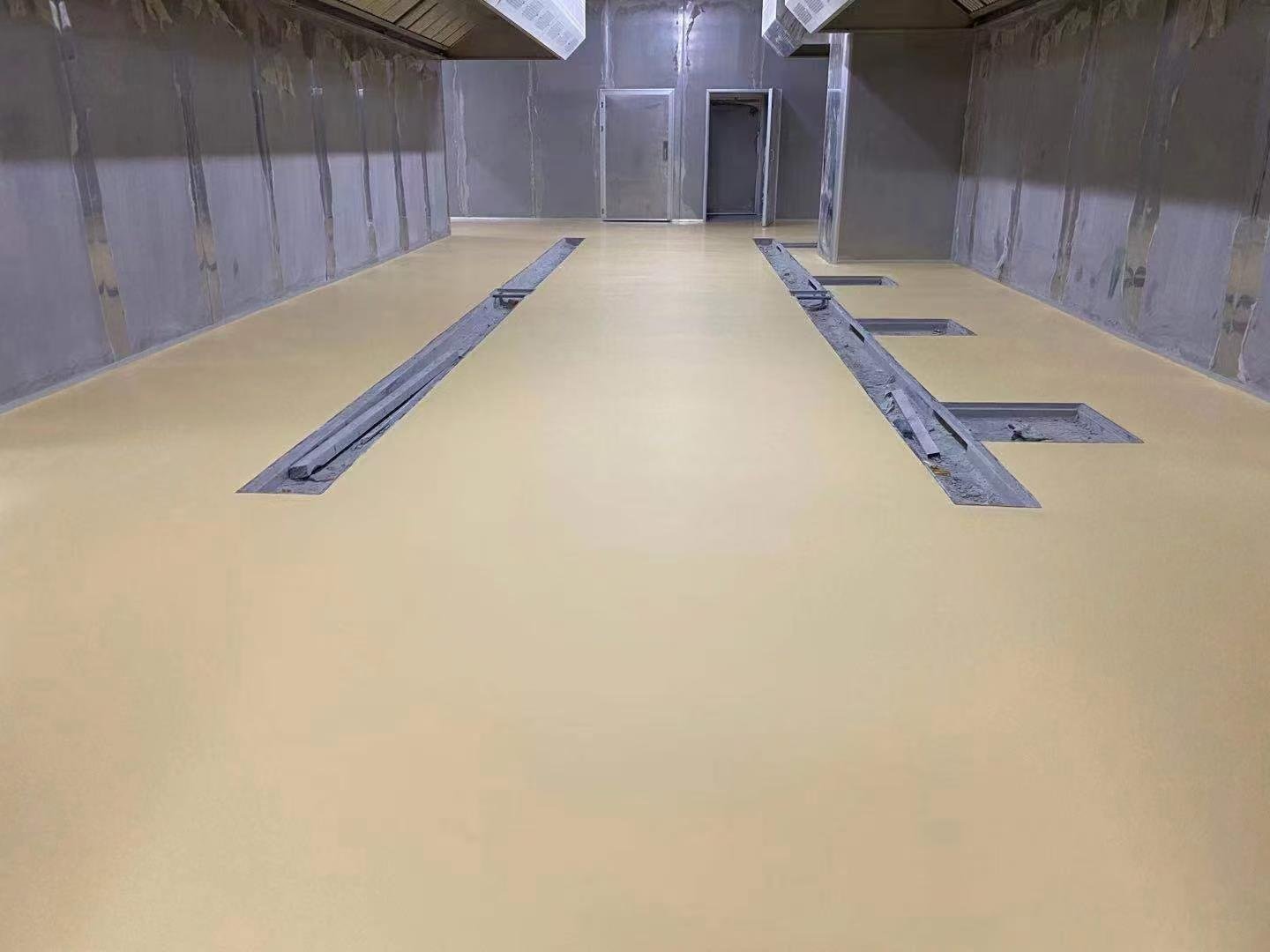 Waterborne polyurethane mortar