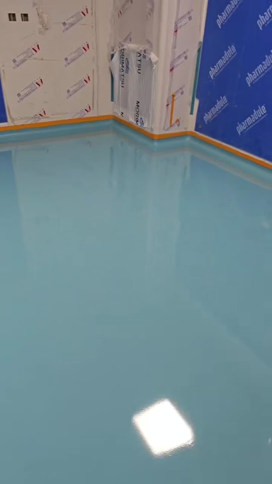 Floating-sand epoxy self-levelling